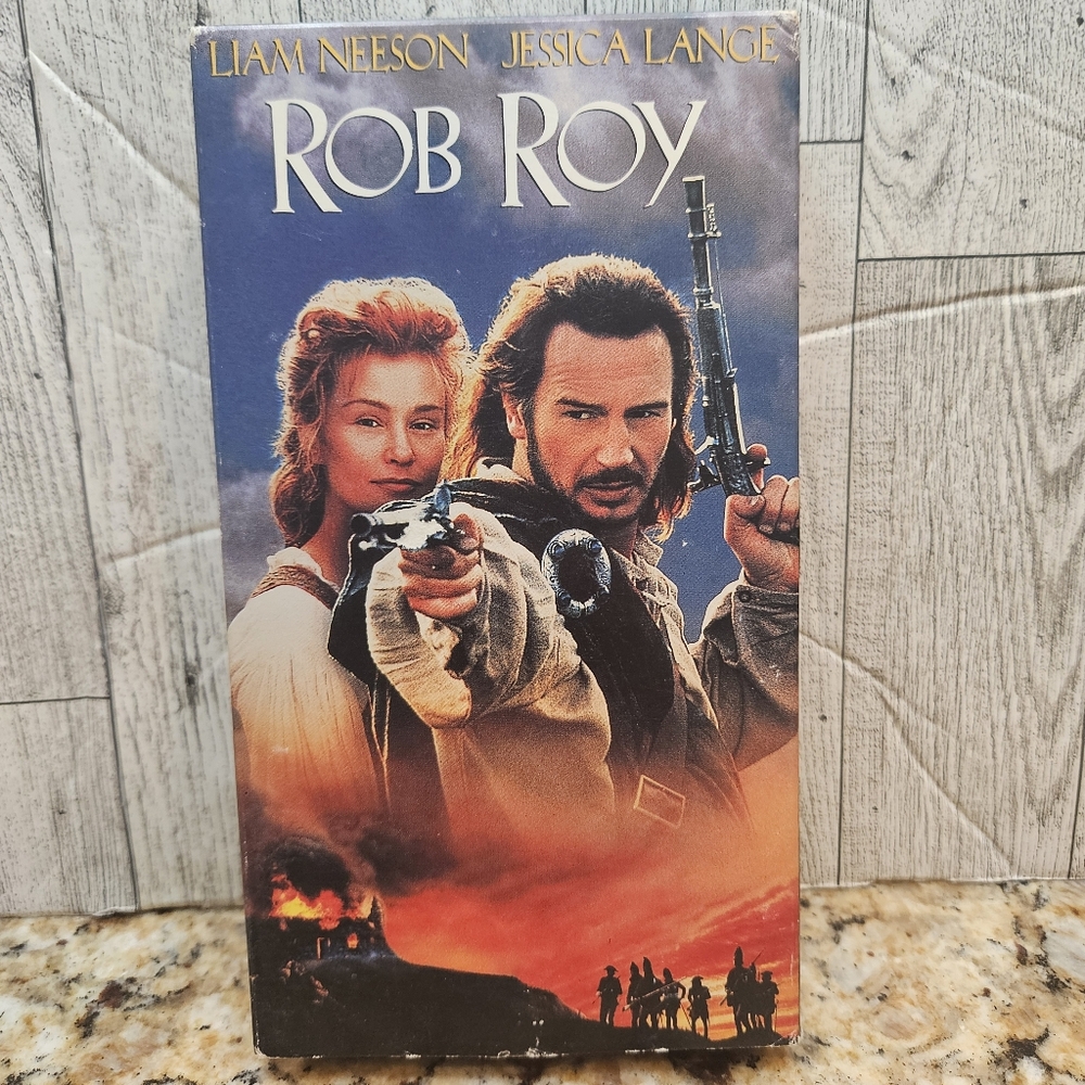 Rob Roy VHS Liam Neeson Jessica Lange 1995